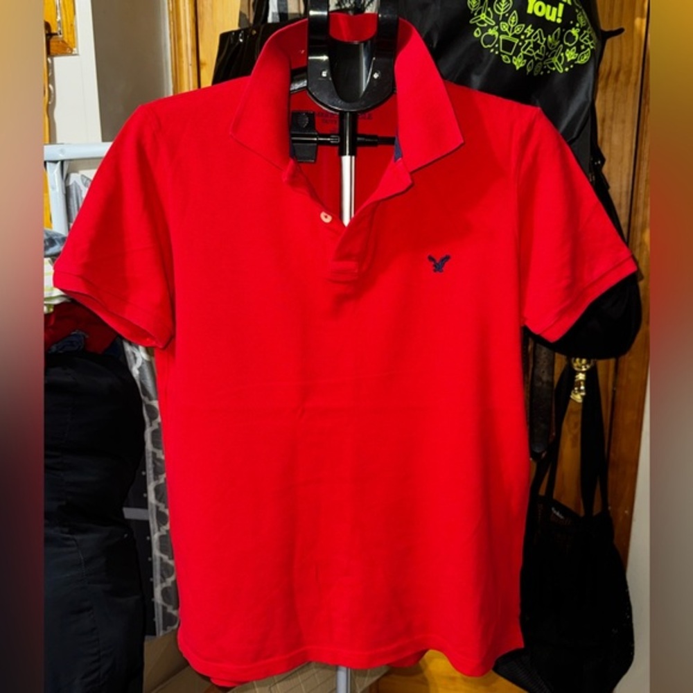 American Eagle Outfitters I Men's I Polo Shirt I Washed-finish I Classic Fit